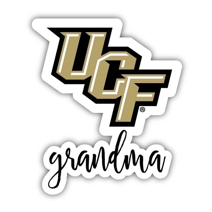 Unviersity Of Central Florida Knights 4 Inch Proud Grand Mom Die Cut Decal