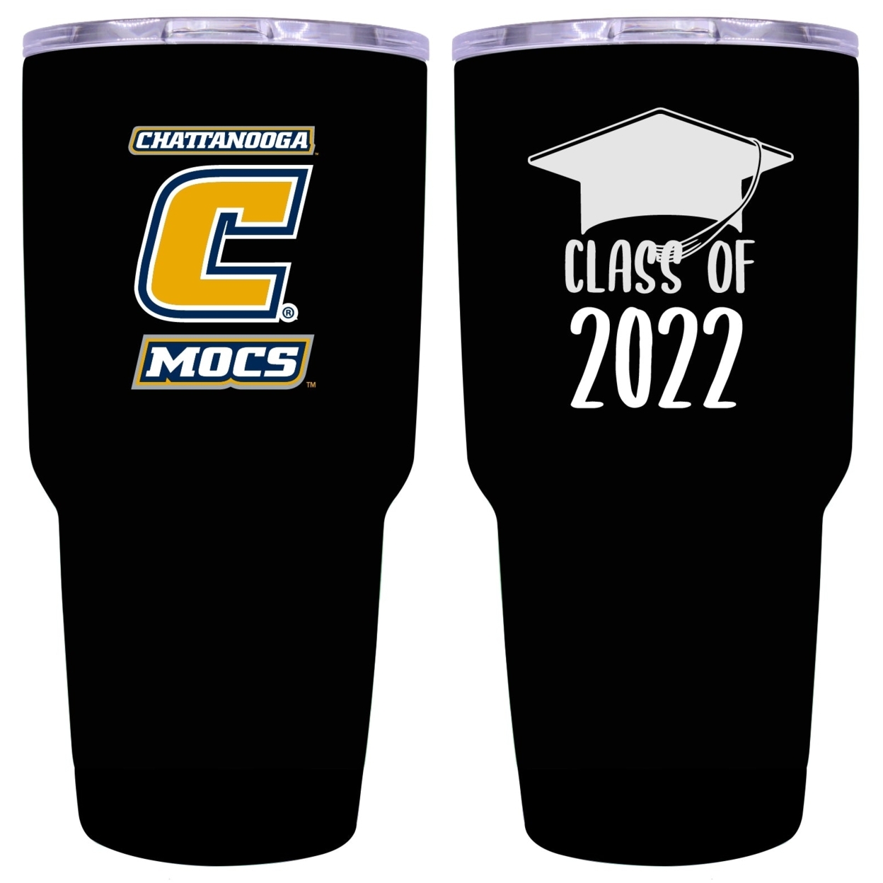 University Of Tennessee At Chattanooga 24 OZ Insulated Stainless Steel Tumbler Black