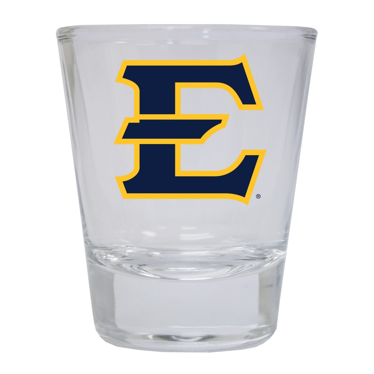 East Tennessee State University Round Shot Glass