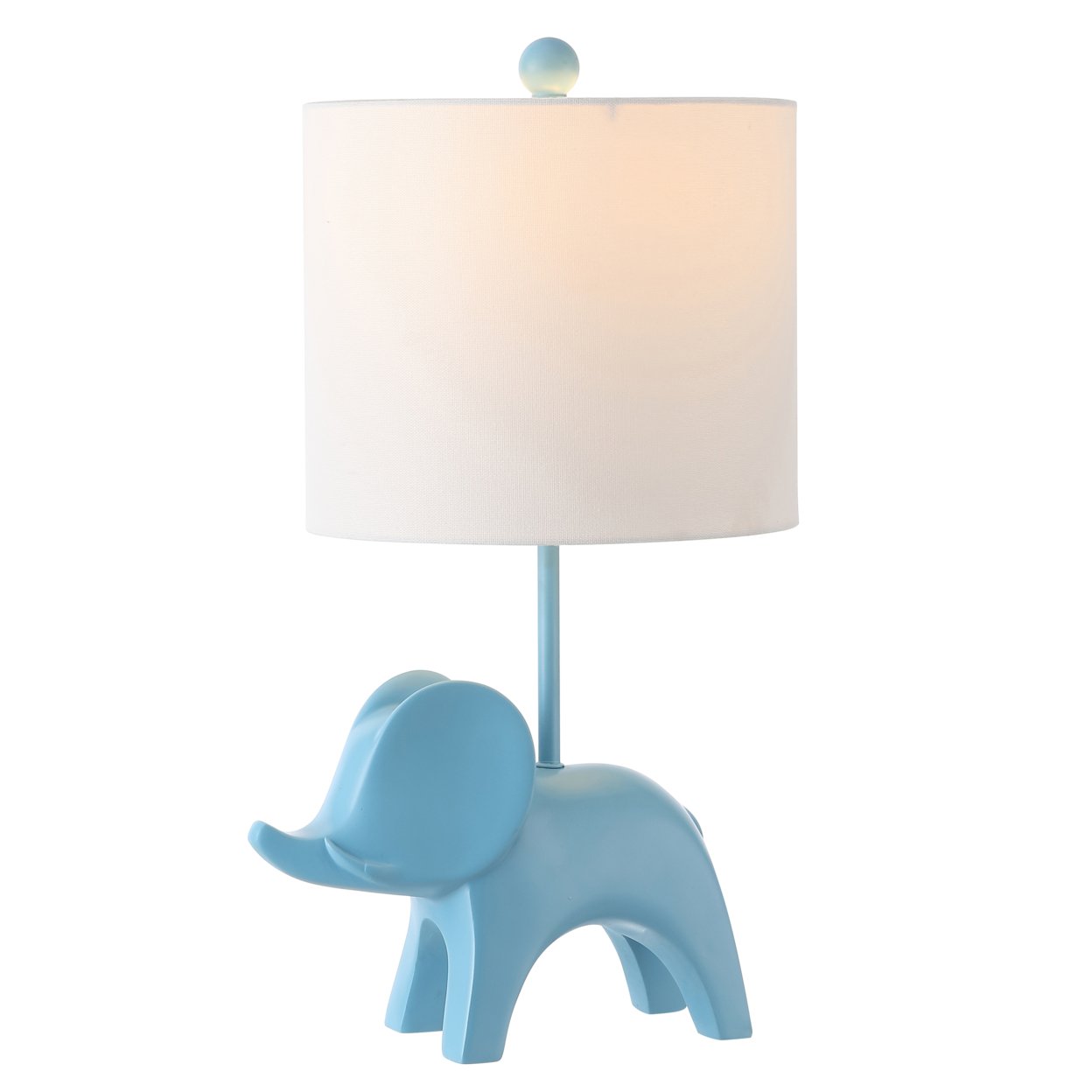 SAFAVIEH Ellie Elephant Lamp , Blue ,