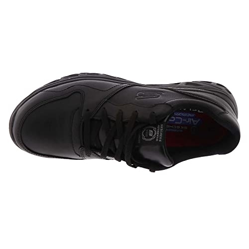 Skechers Women's Work Relaxed Fit Glide-Step SR - Tupela Sneakers BLACK - BLACK, 8.5