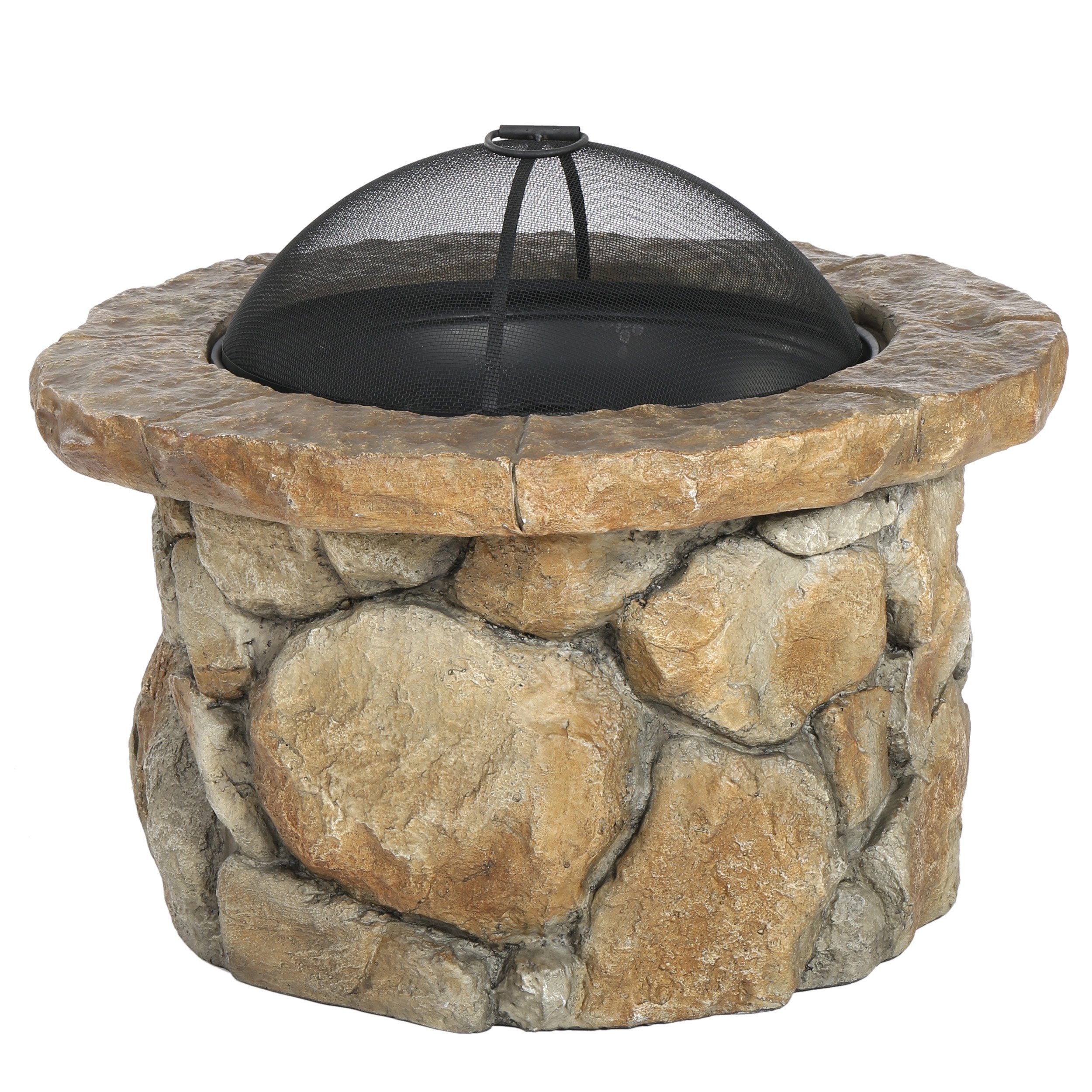 Taylor Outdoor Natural Stone Fire Pit