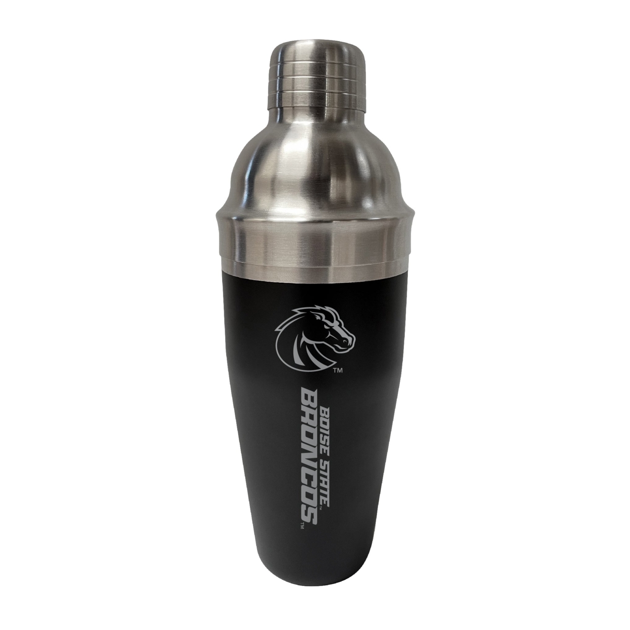 Boise State Broncos 24 Oz Stainless Steel Cocktail Shaker