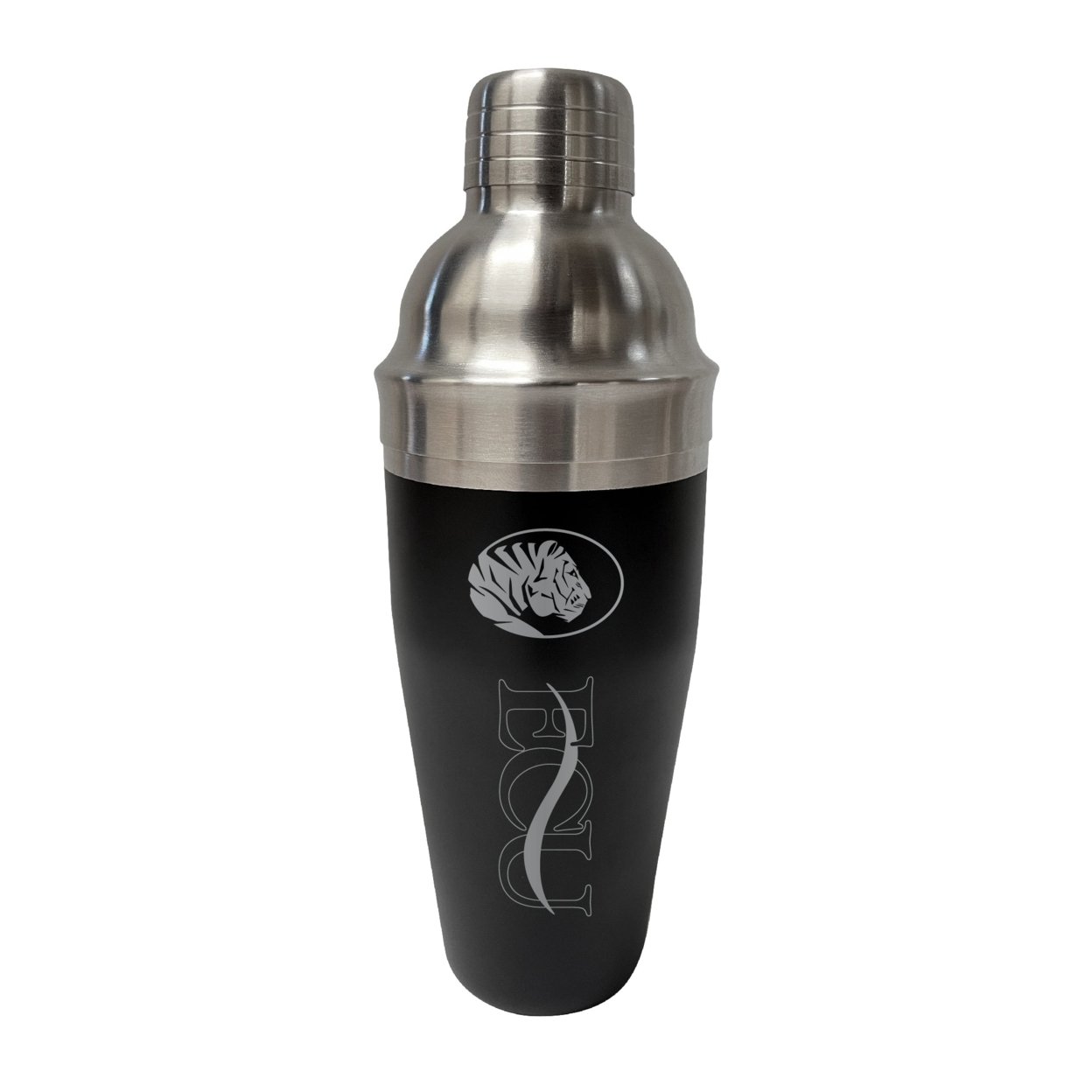East Central University Tigers 24 Oz Stainless Steel Cocktail Shaker