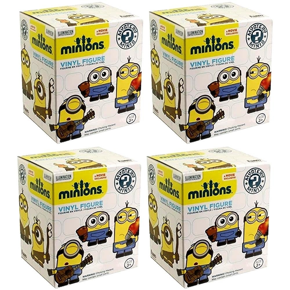 Funko Minions Movie Series Mini 4pk Despicable Me Surprise Figure Boxes Collectible