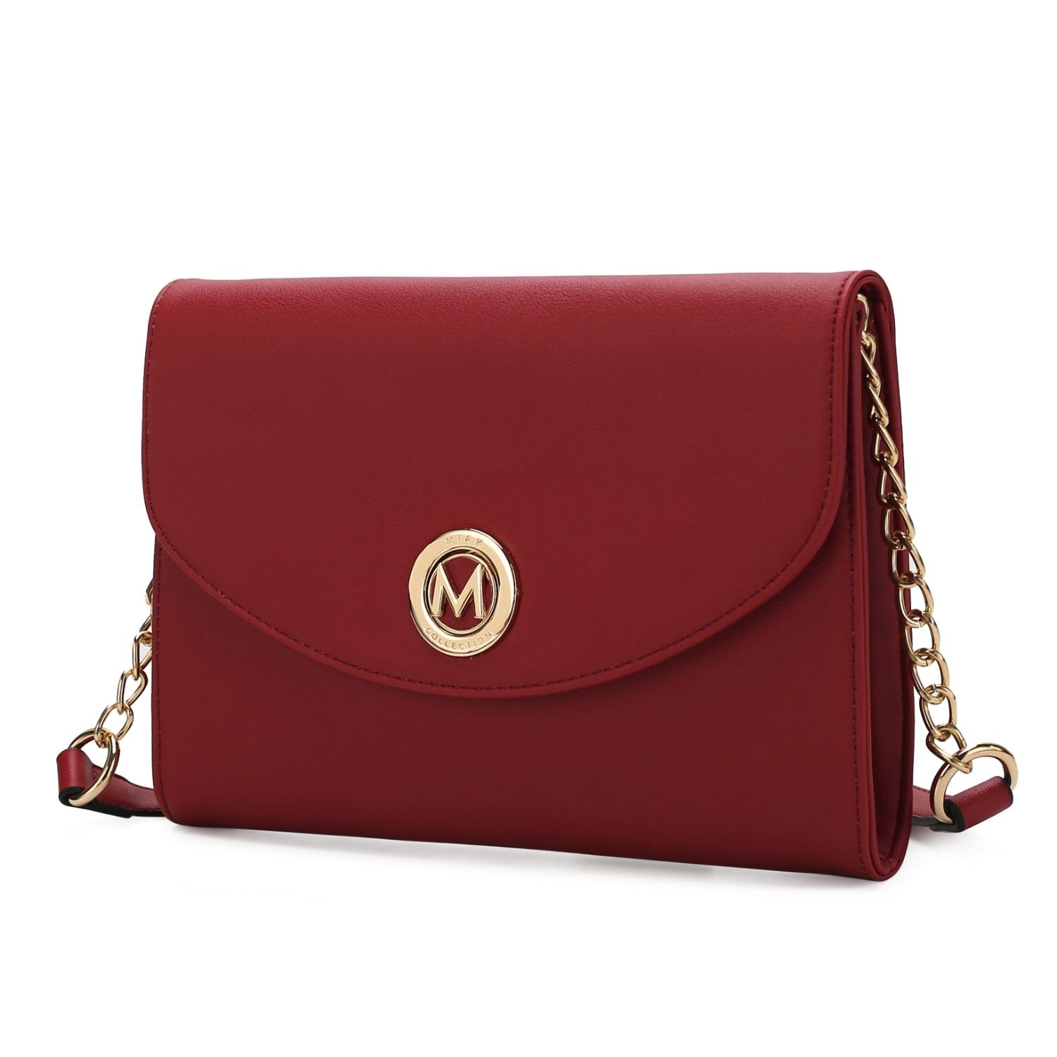 MKF Collection Andra Vegan Leather Women's Crossbody Bag By Mia K - Red