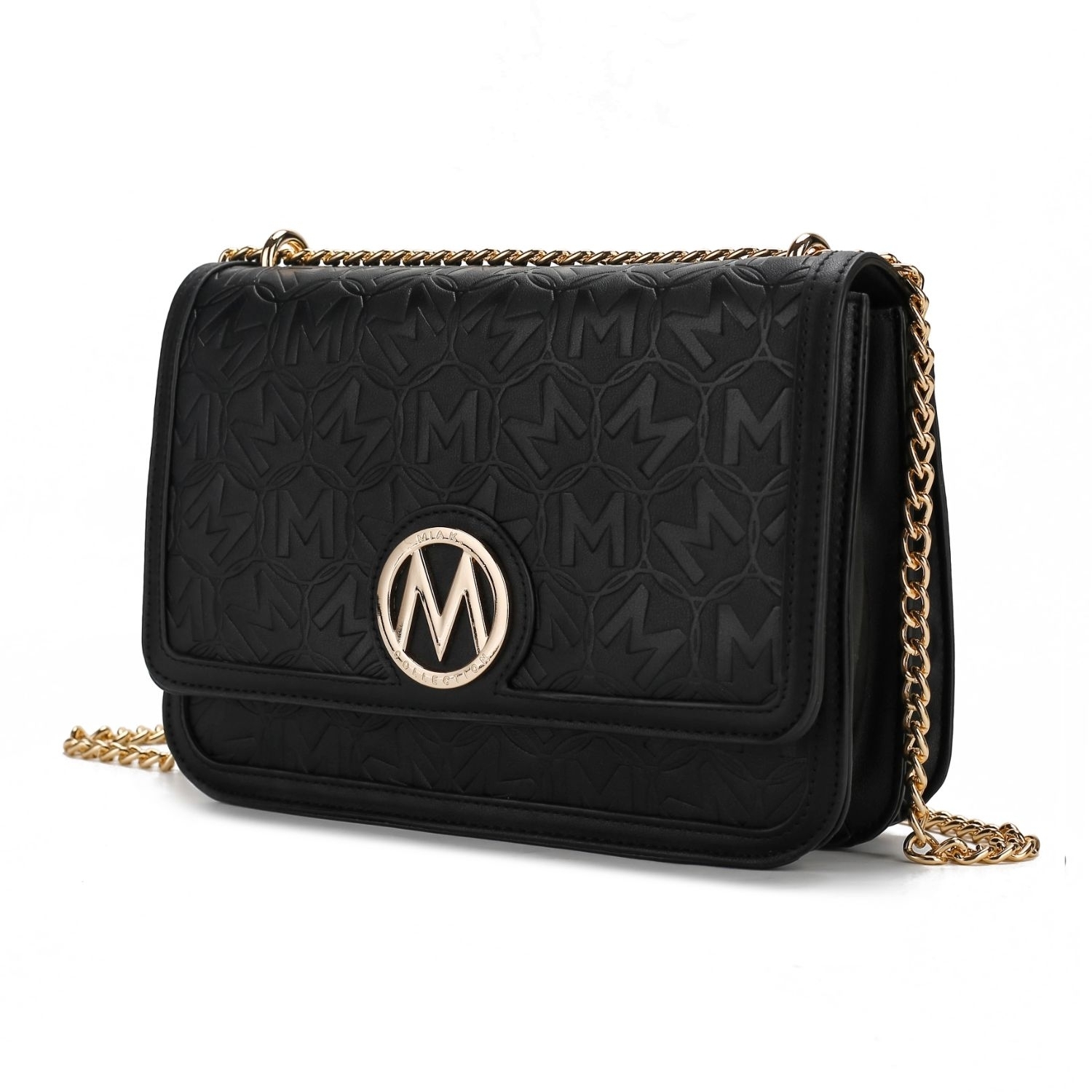 MKF Collection Amiyah Vegan Leather Women's Shoulder Bag By Mia K - Charcoal