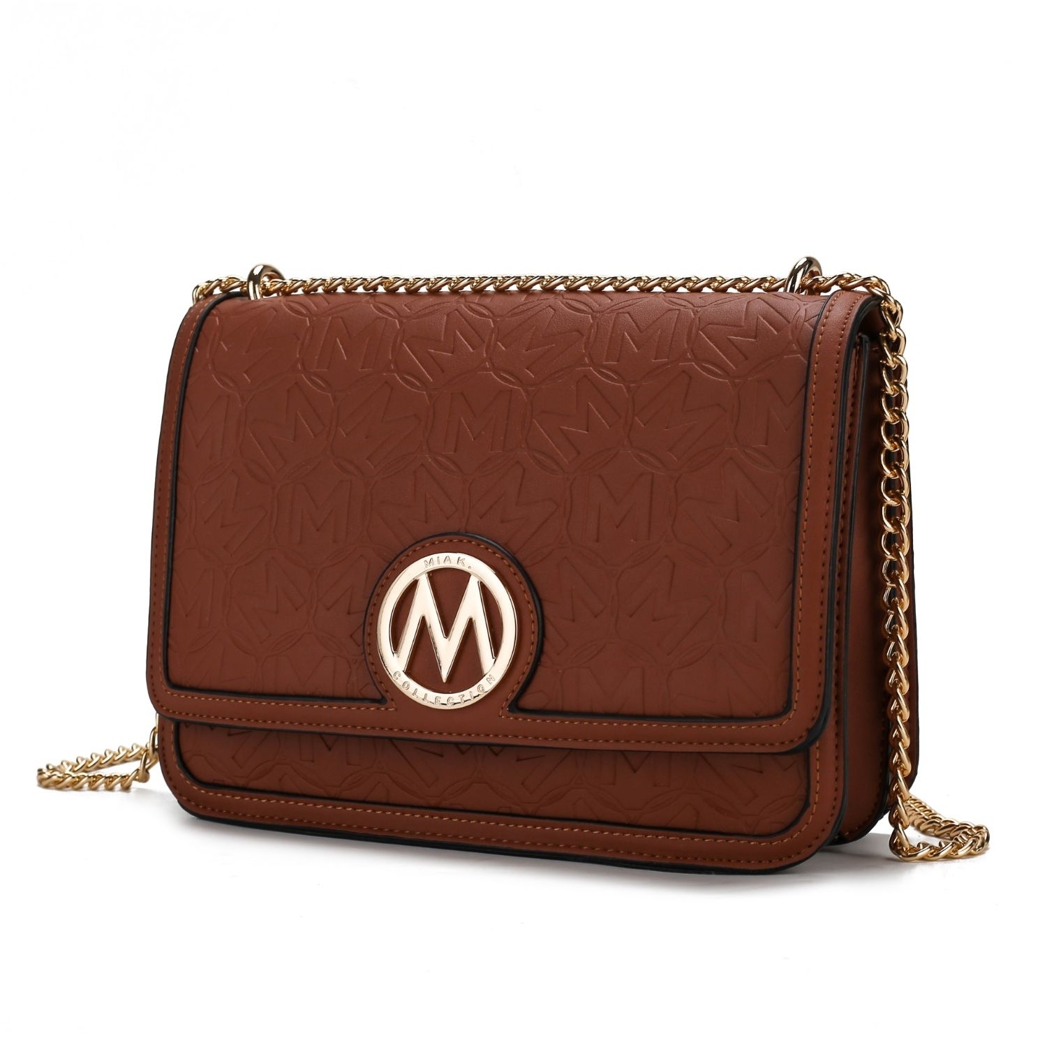 MKF Collection Amiyah Vegan Leather Women's Shoulder Bag By Mia K - Brown