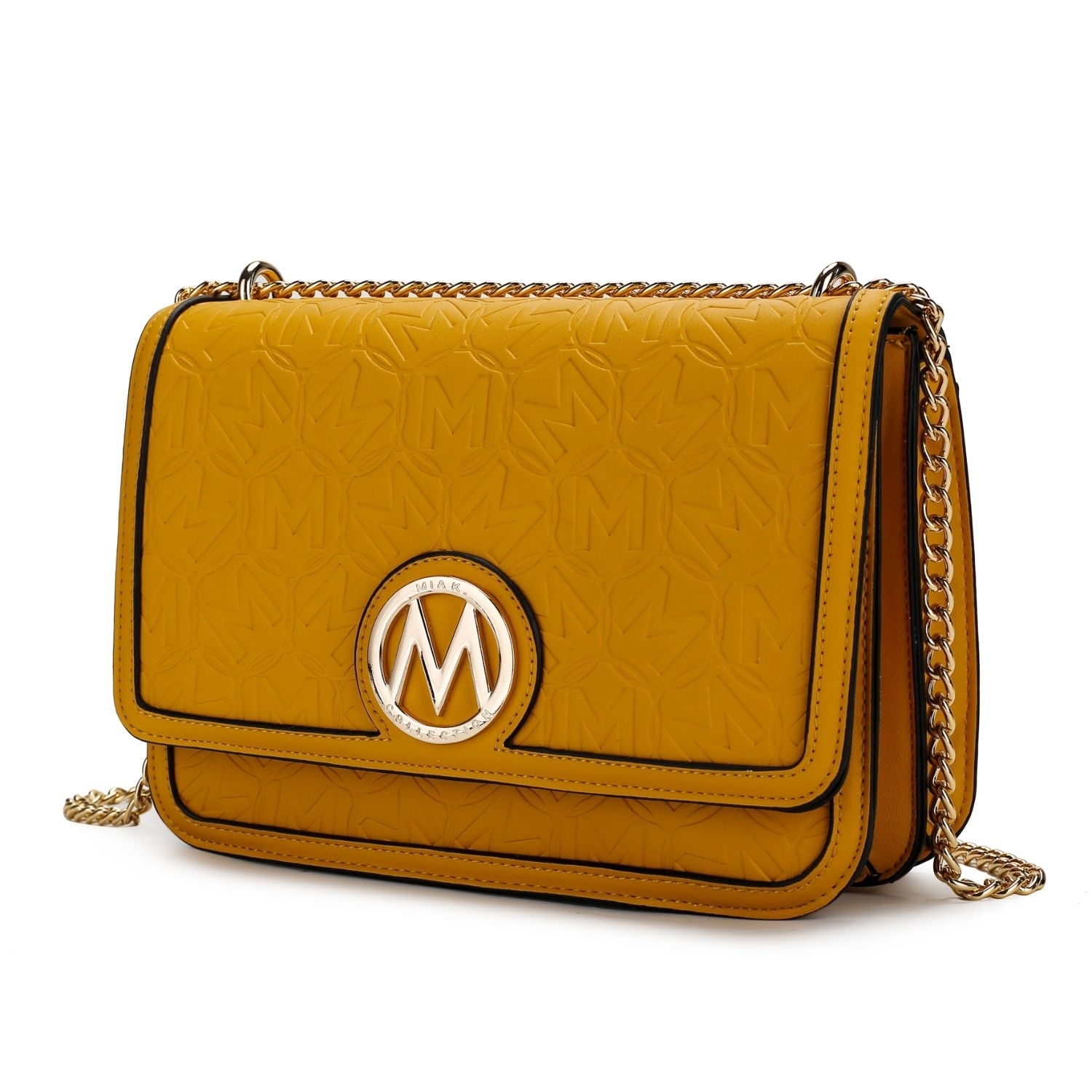 MKF Collection Amiyah Vegan Leather Women's Shoulder Bag By Mia K - Yellow