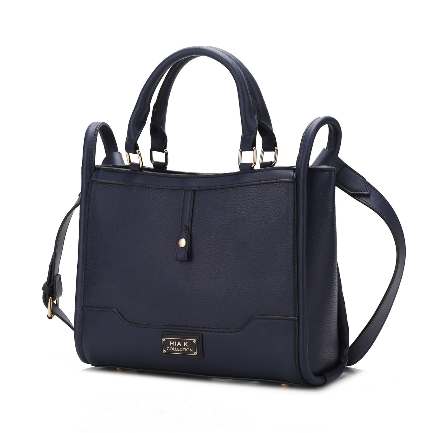 MKF Collection Melody Vegan Leather Tote By Mia K - Navy