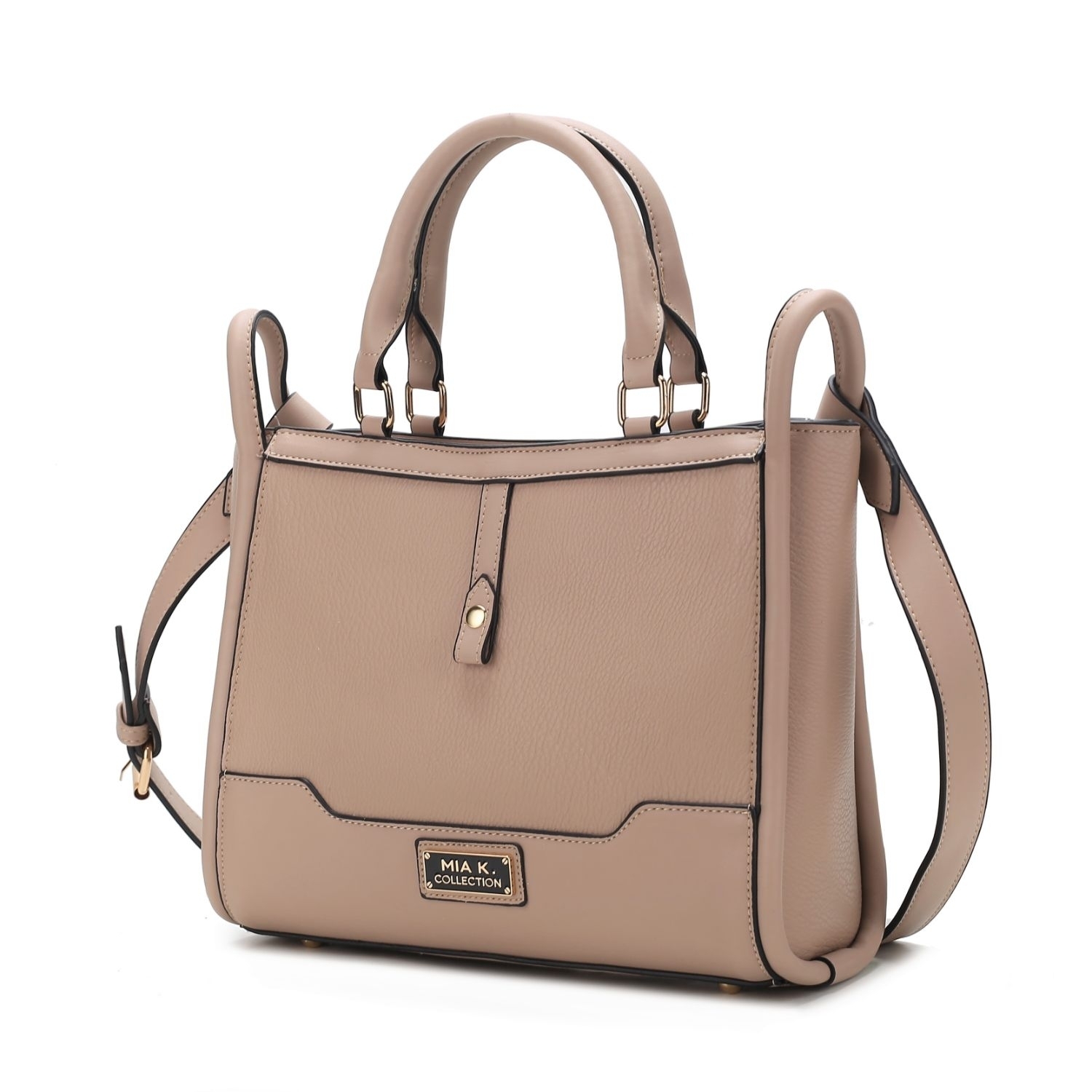 MKF Collection Melody Vegan Leather Tote By Mia K - Taupe