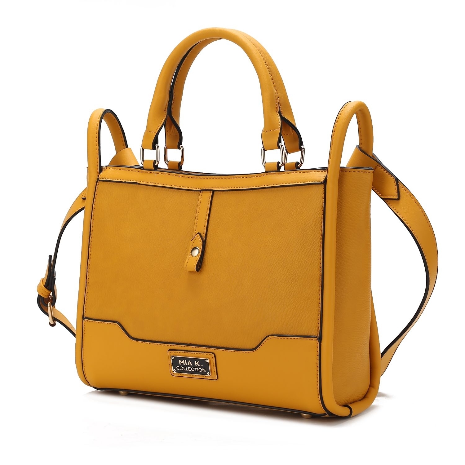 MKF Collection Melody Vegan Leather Tote By Mia K - Yellow