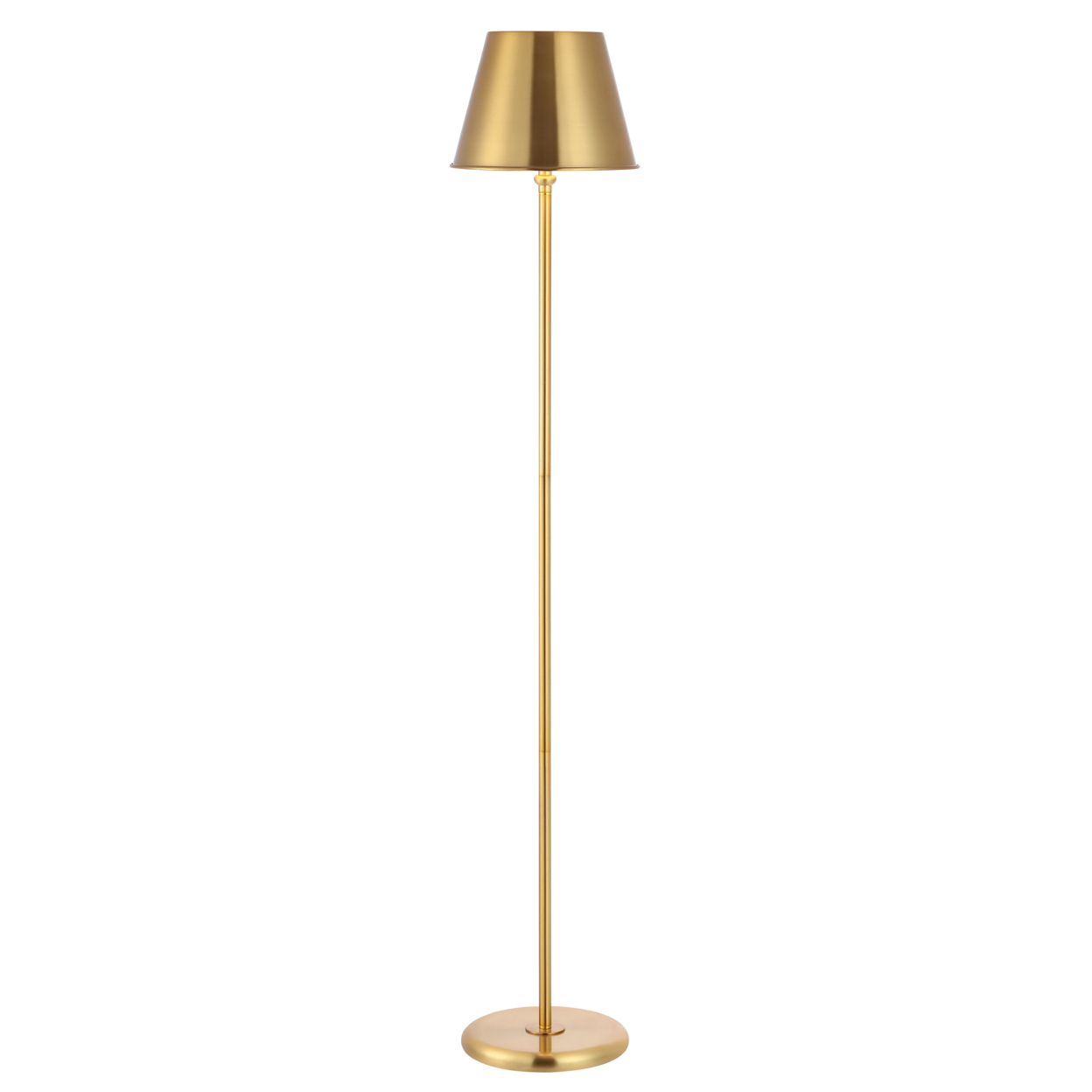 SAFAVIEH Asher 60 Floor Lamp , Brass ,