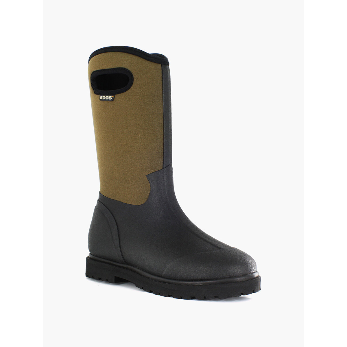 BOGS Men's Roper Insulated Waterproof Soft Toe Work Boots Black & Brown - 69162-963 - BLACK, 12