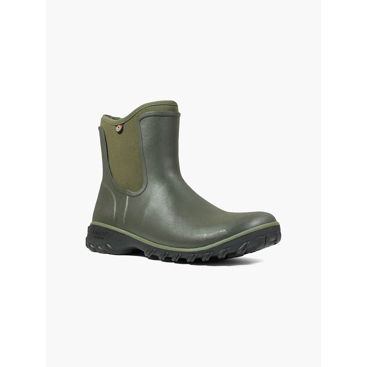 BOGS Women's Sauvie Slip On Waterproof Rain Boots Sage - 72203-306 SAGE - SAGE, 10