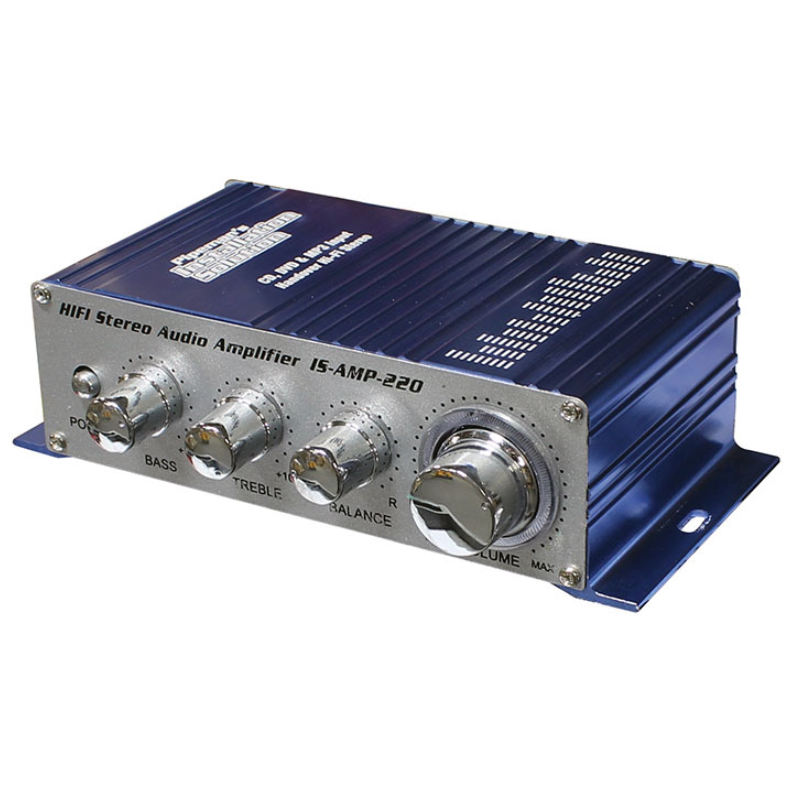 Pipeman's Installation Solution 2 Channel Stereo PA Mini Amplifier 4 To 16 Ohm 20 Watt 3.5 Aux Input USB