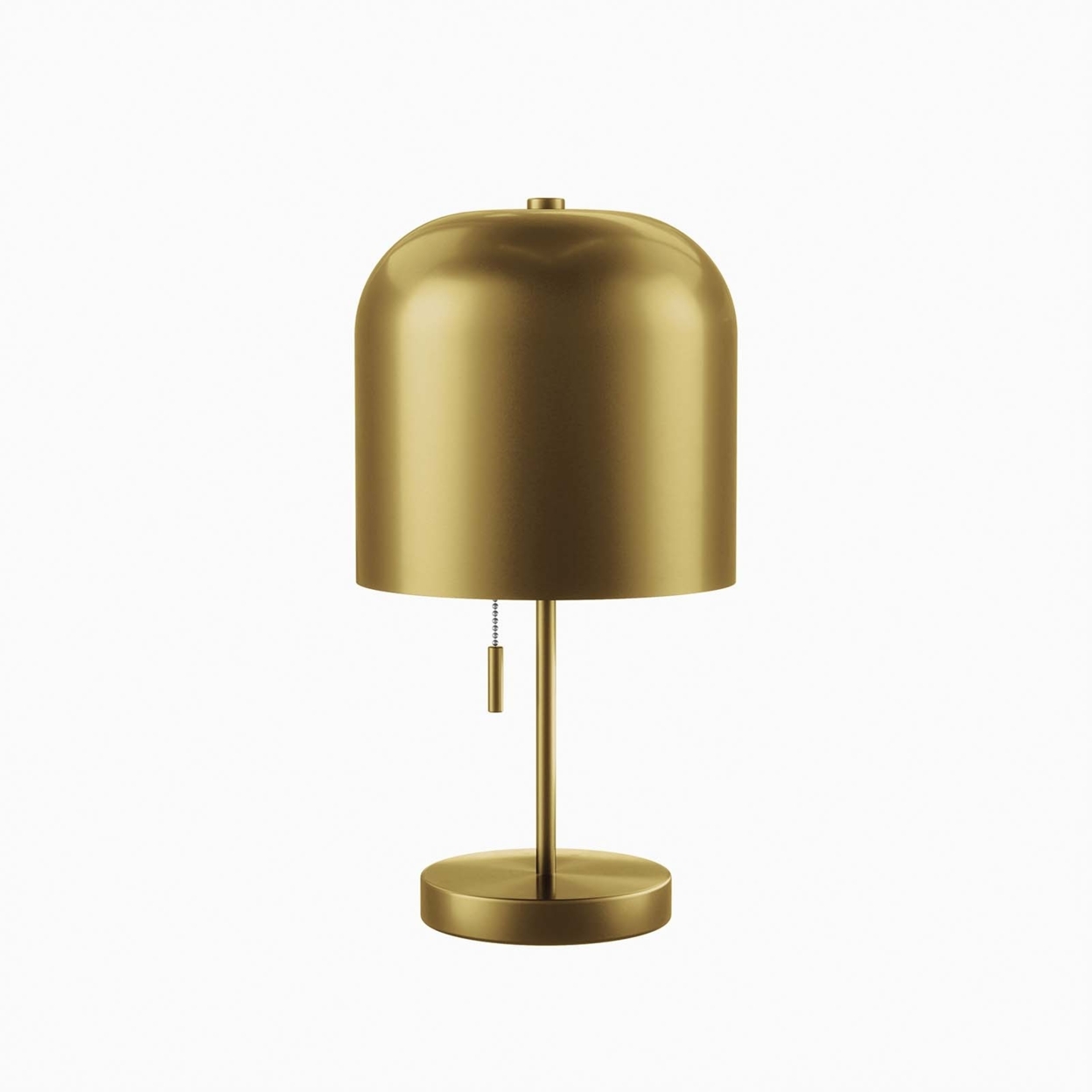 Avenue Table Lamp, Satin Brass