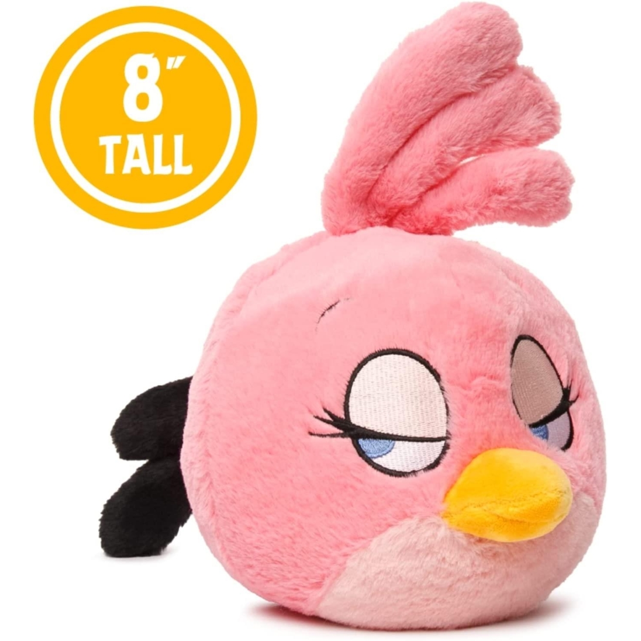 Angry Birds Stella Pink Girly Bird Plush 8 Pillow Doll Character Mighty Mojo