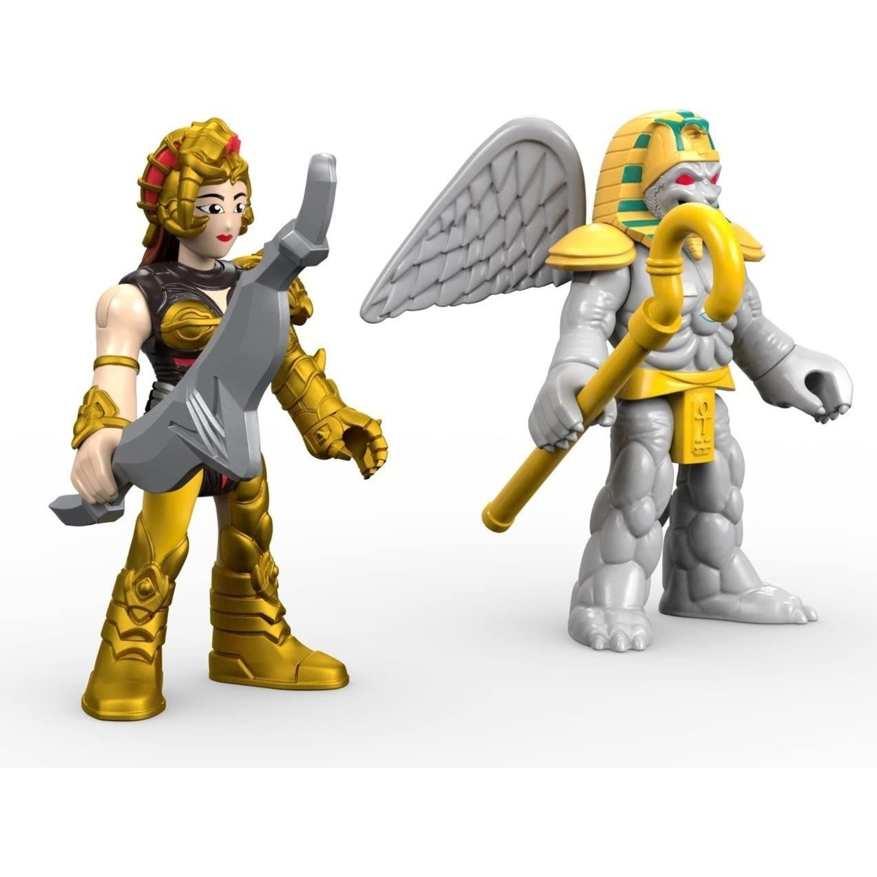 Imaginext King Sphinx & Scorpina Figures Mighty Morphin Power Rangers Fisher-Price