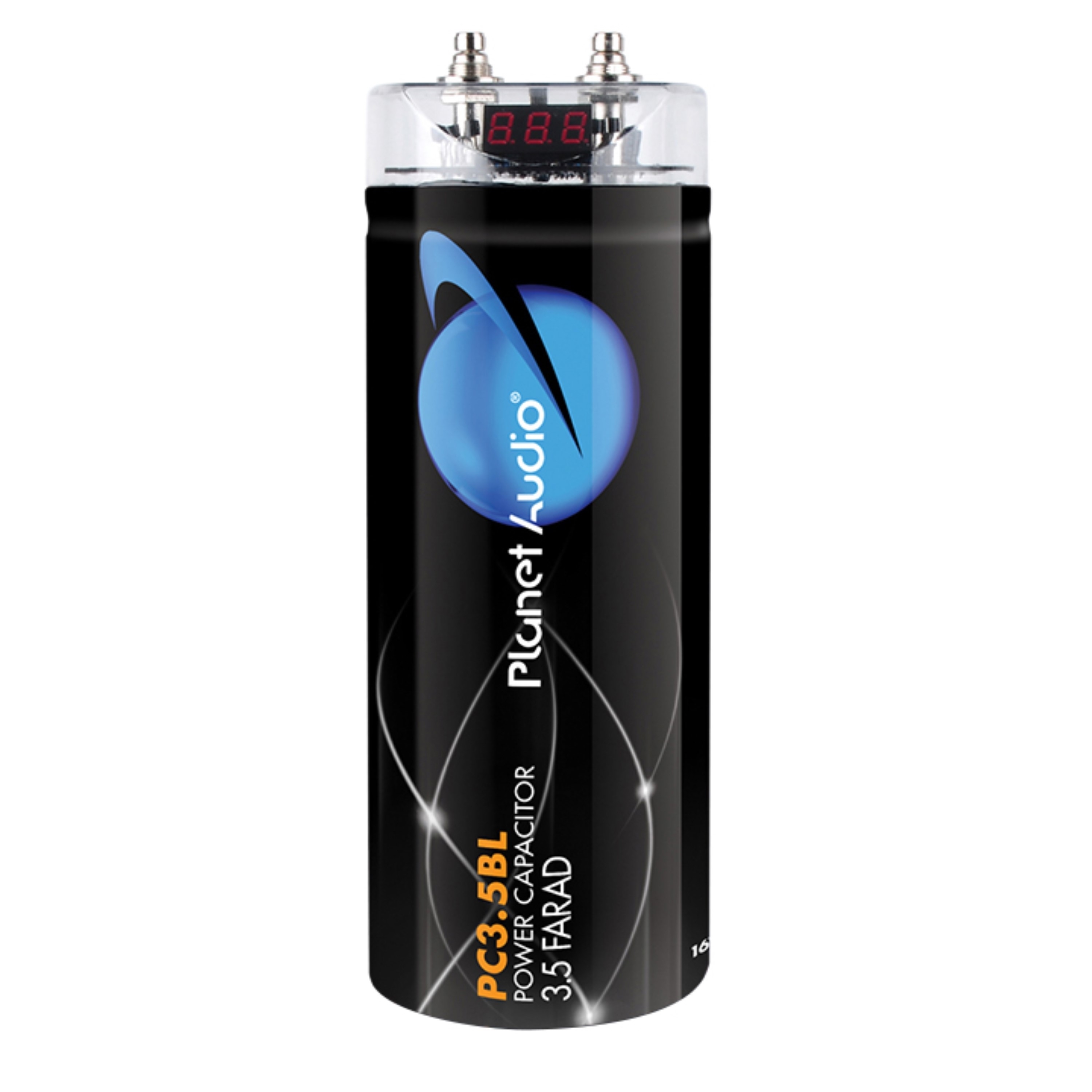 Planet Audio 3.5 Farad Car Capacitor For Energy Storage To Enhance Bass Demand From Audio System