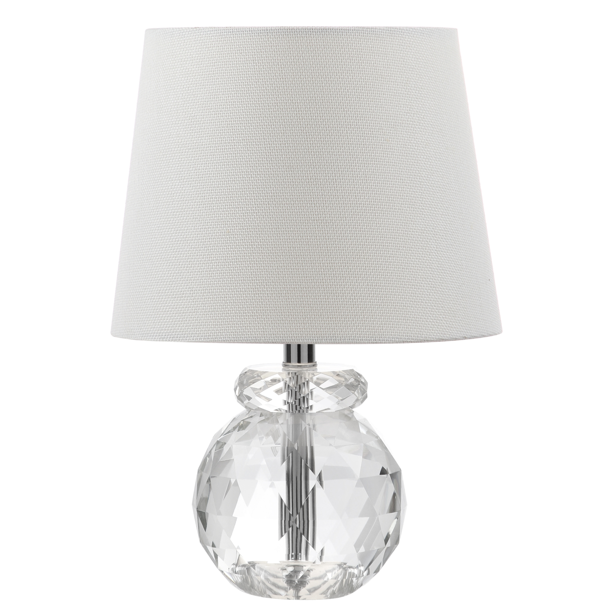 SAFAVIEH Eunice Table Lamp , Clear / Off White ,