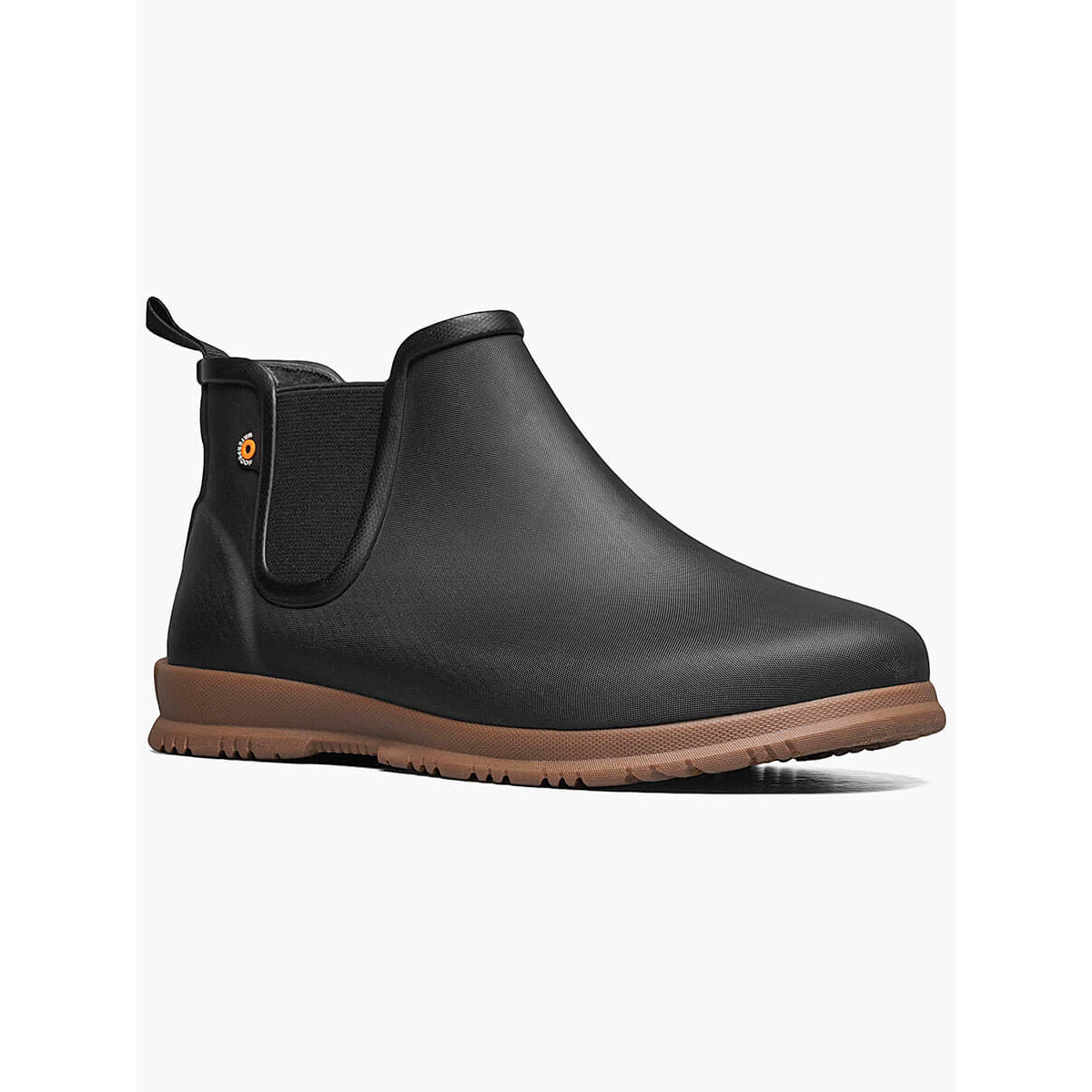BOGS Women's Sweetpea Waterproof Slip On Rain Boots Black- 72198-001 - BLACK, 6-W