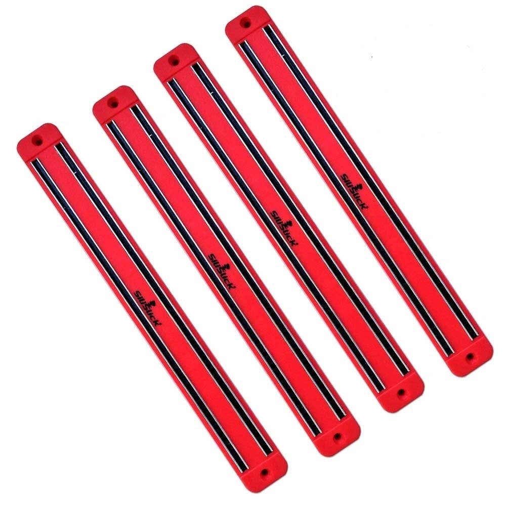 Magnetic Knife/Tool Rack - 4 Red
