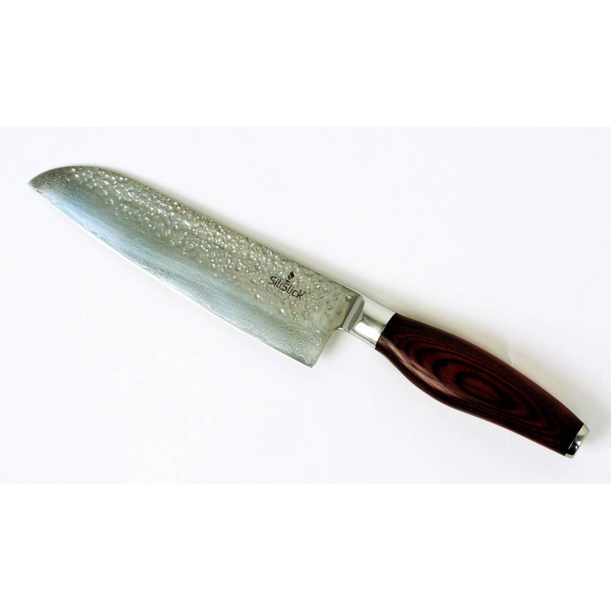 Damascus High Carbon Japanese Stainless Steel VG10 Santoku Hammered Surface 7.25 Blade