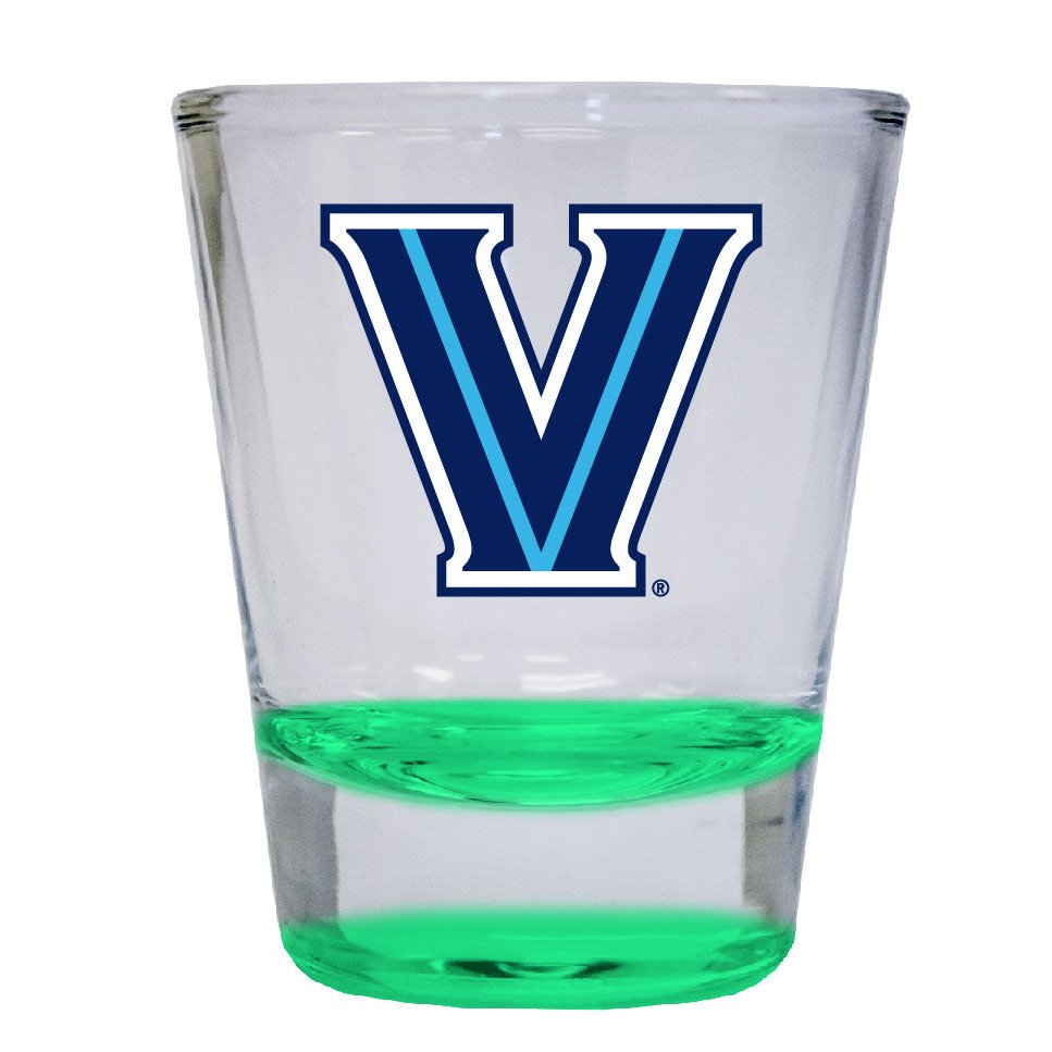 Villanova Wildcats 2 Ounce Color Etched Shot Glasses - Green, 1