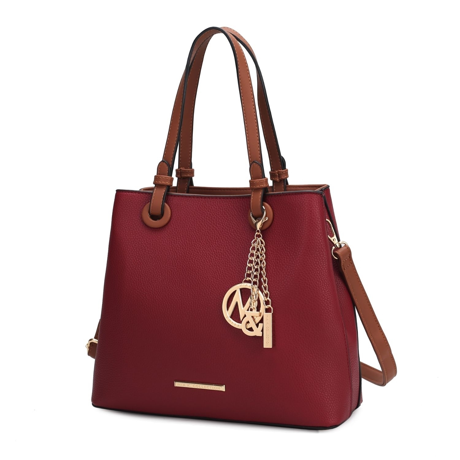MKF Collection Kearny Vegan Leather Women's Tote Bag By Mia K. - Red