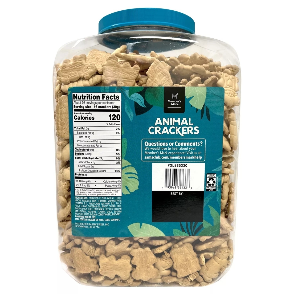 Member's Mark Animal Crackers Peanut-Free (5 Pounds)