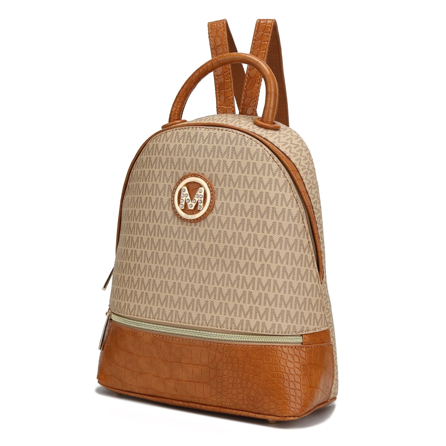 MKF Collection Denice Signature Backpack By Mia K. - Brown