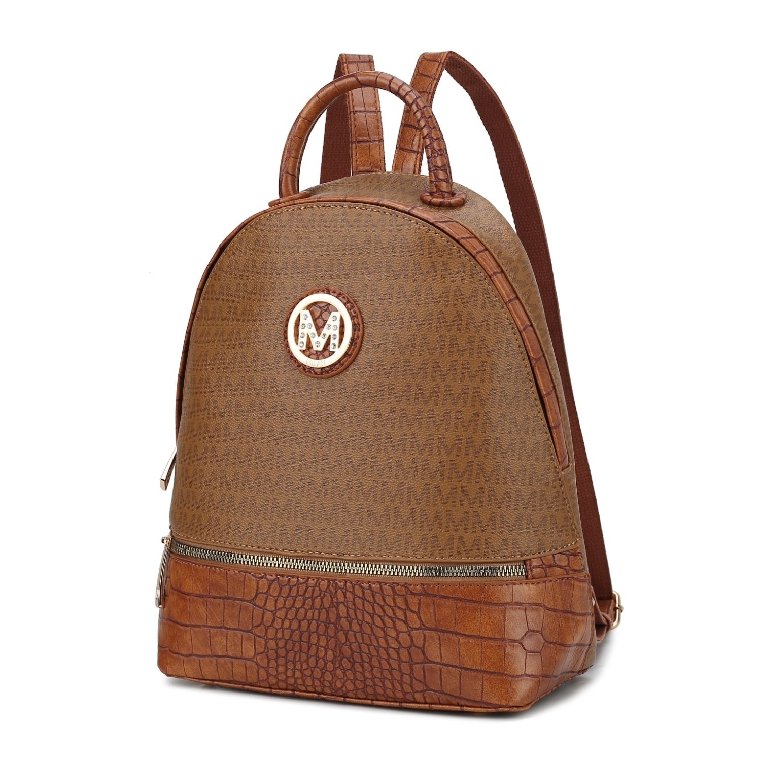 MKF Collection Denice Signature Backpack By Mia K. - Tan