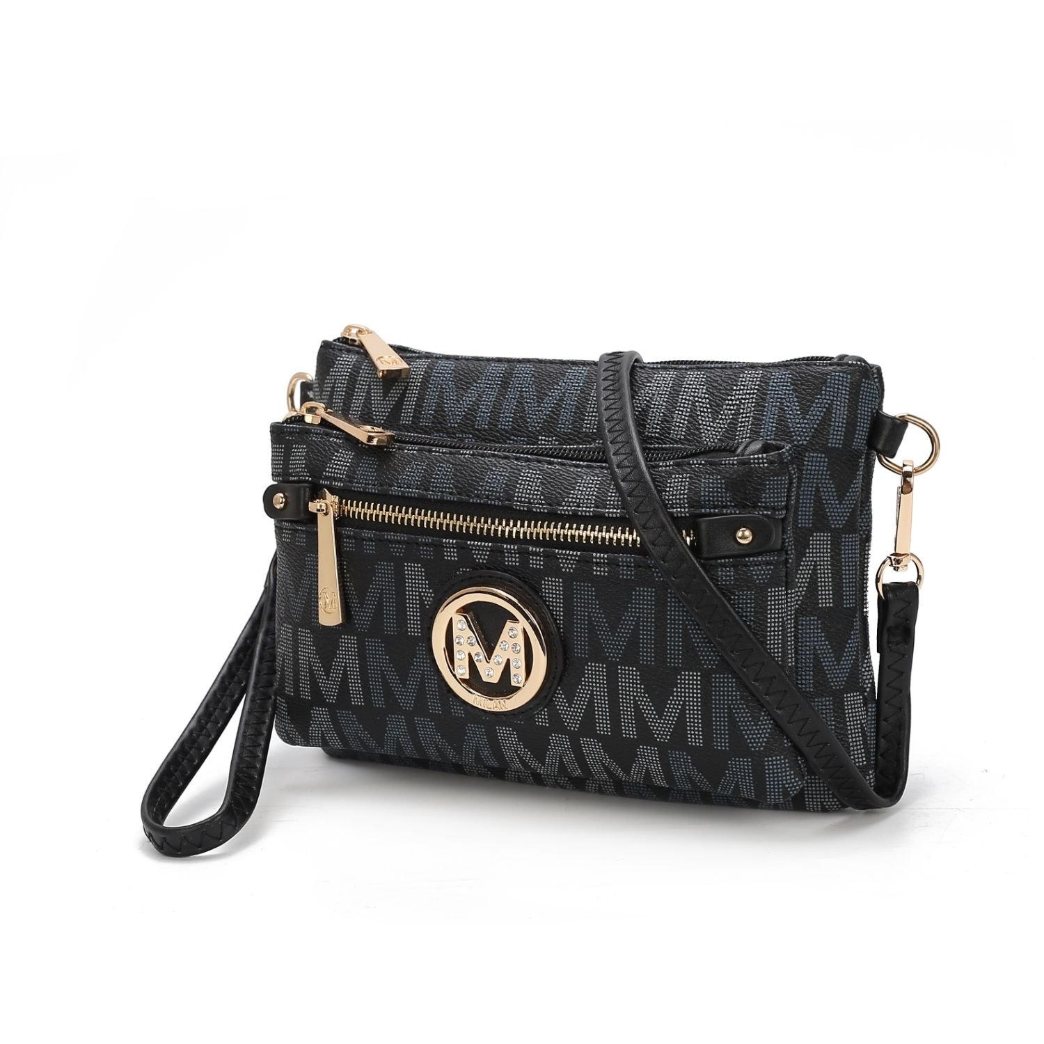 MKF Collection Camren M Signature Crossbody Handbag By Mia K. - Beige