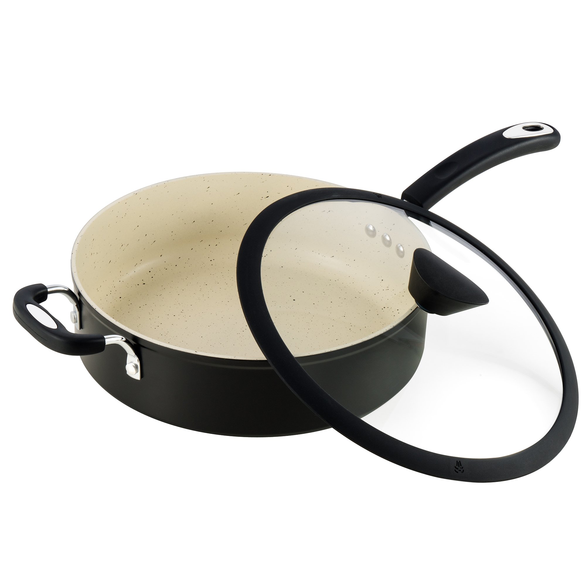 Ozeri Stone Non-Stick Sauce Pan with Lid