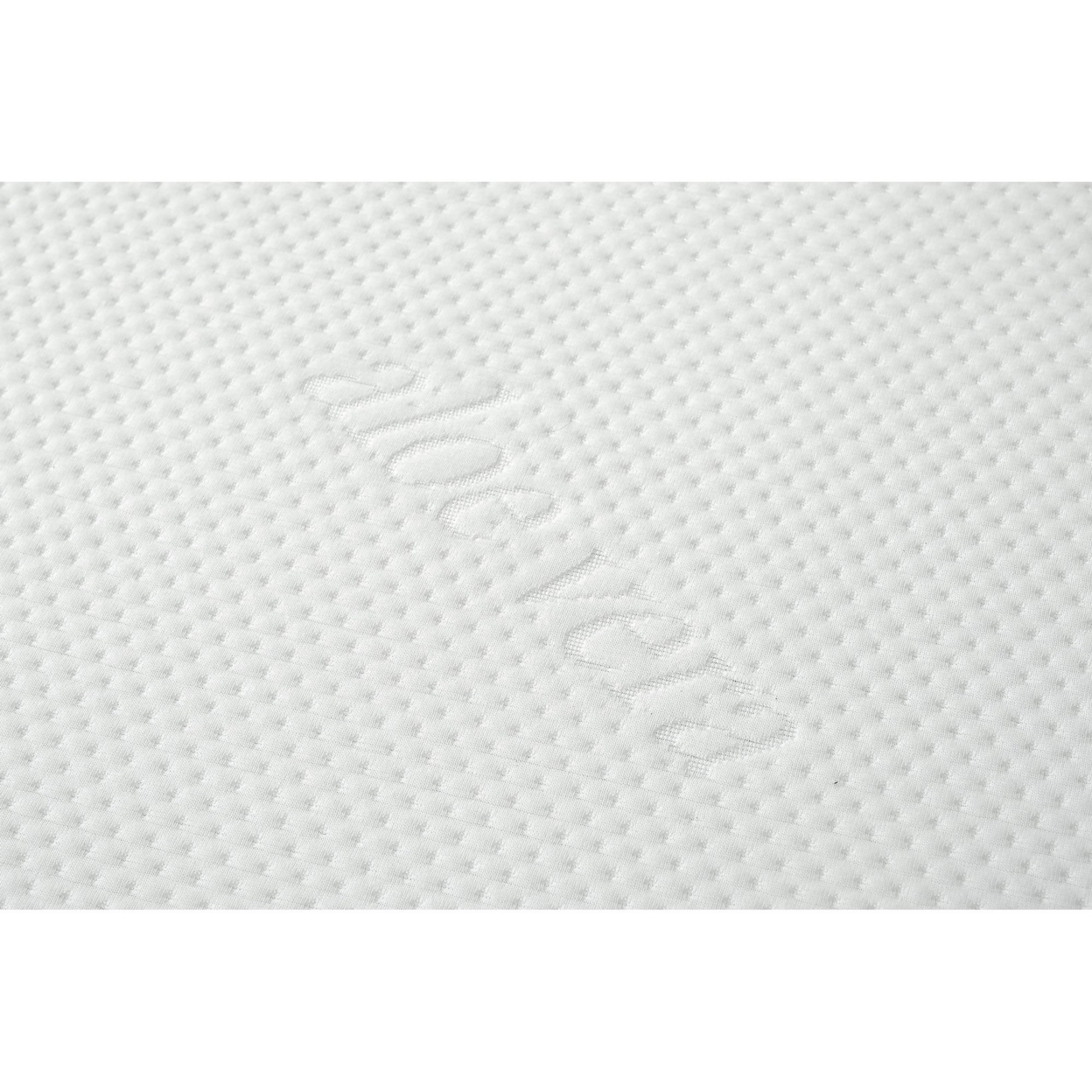 Bree 8 Inch Plush Full Size Mattress With Cool Gel Foam, Aloe Vera Infused- Saltoro Sherpi