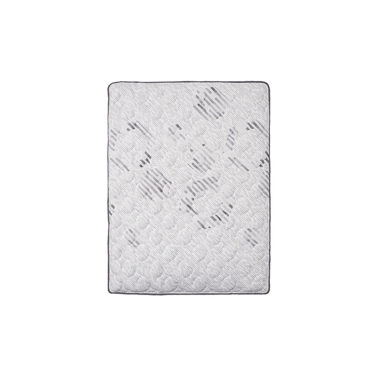 Pal 11 Inch King Size Foam Mattress, Pocket Coils, Tight Soft Top Cover- Saltoro Sherpi