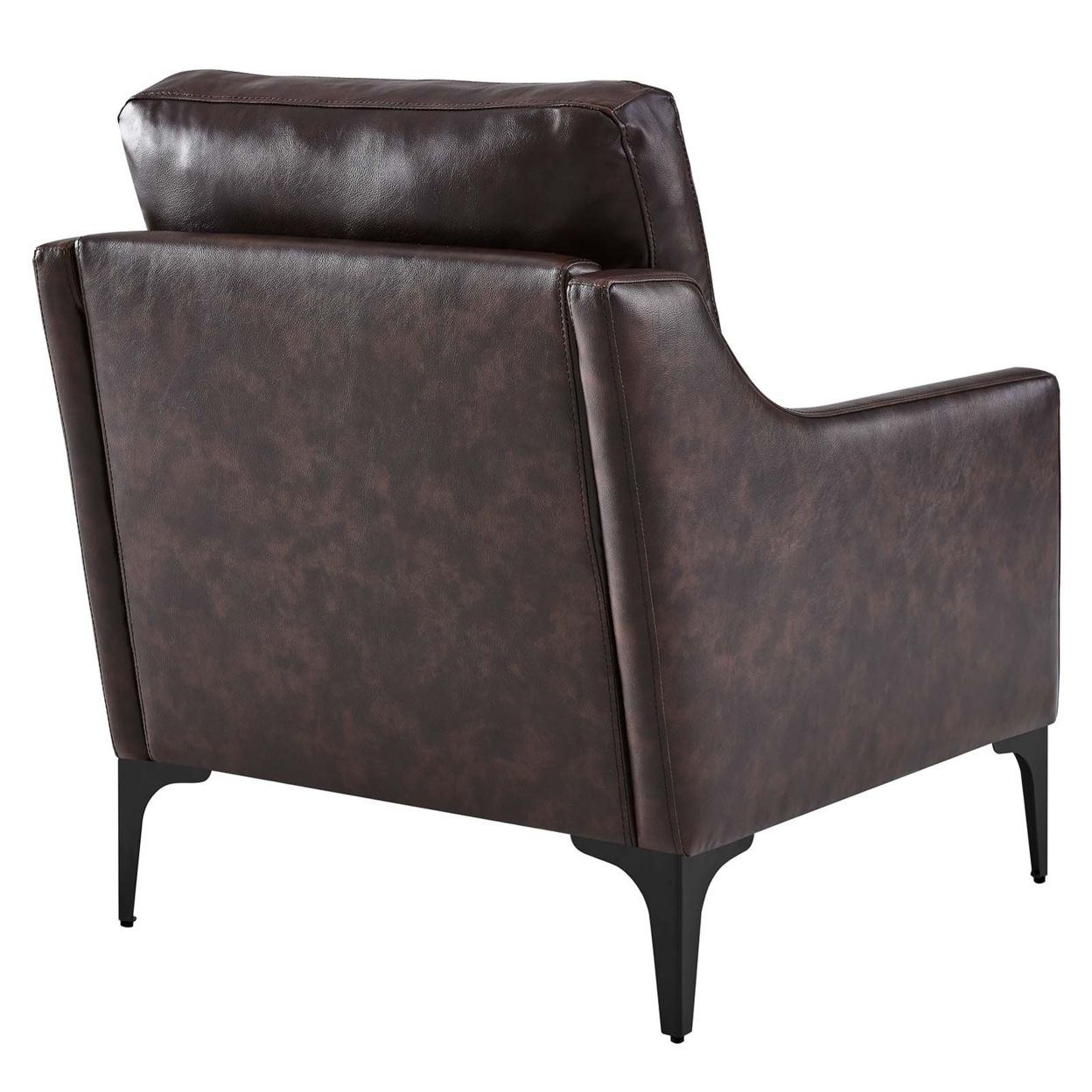 Corland Leather Armchair, Brown