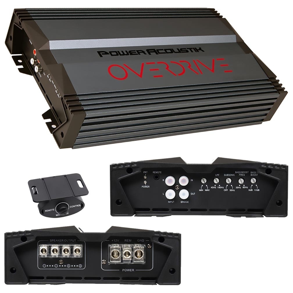 Power Acoustik 3500 Watt Class D Full Range Monoblock Amplifier