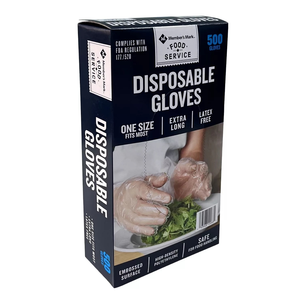 Member's Mark Disposable Food Gloves (2,000 Count)