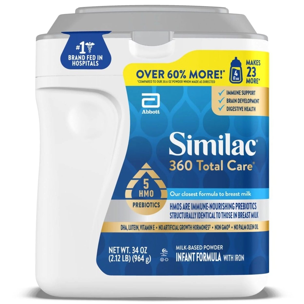 Similac 360 Total Care Infant Formula Powder (40 Ounce)