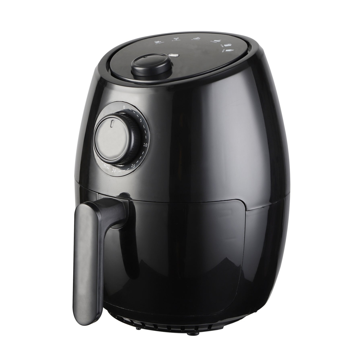 National 2.1 Qt Mechanical Air Fryer With 6 Preset Cooking Functions (NA-3001AF) - Black