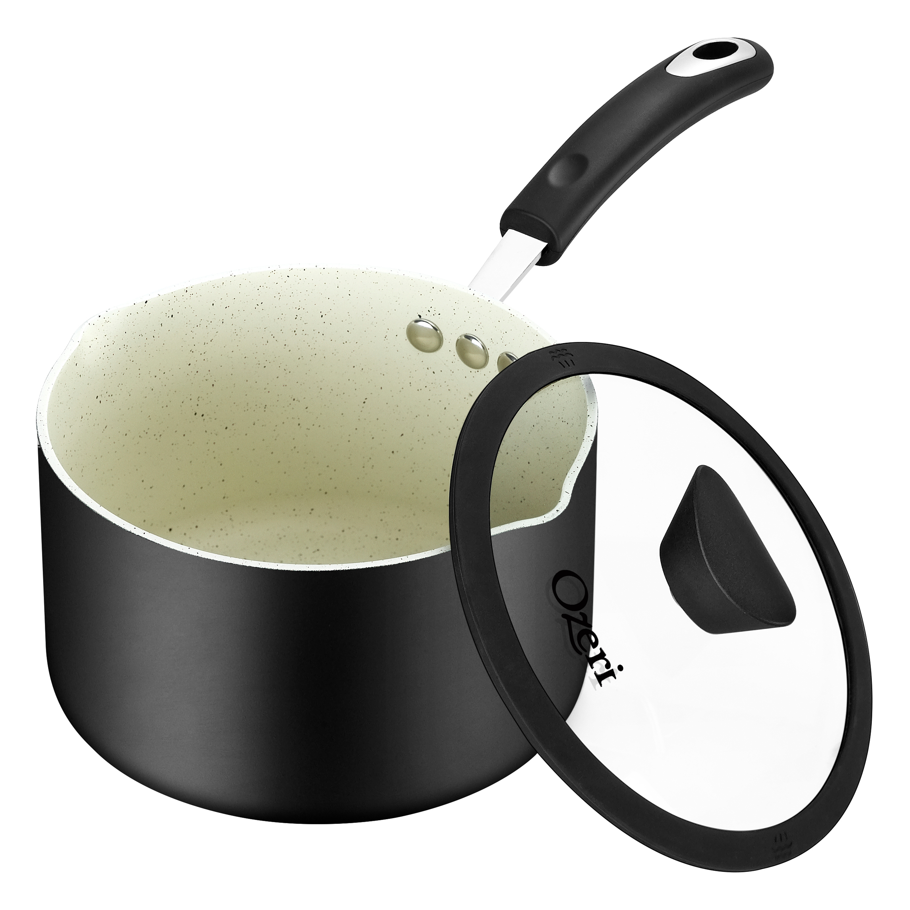 Ozeri Stone Non-Stick Sauce Pan with Lid