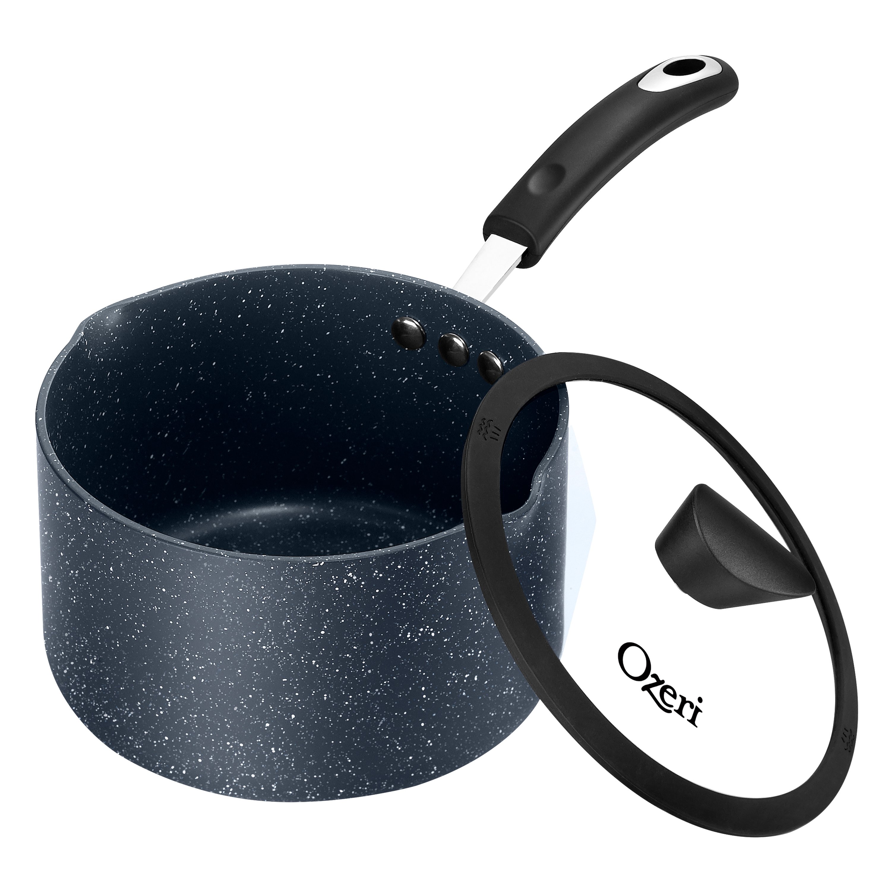 Ozeri Stone Non-Stick Sauce Pan with Lid