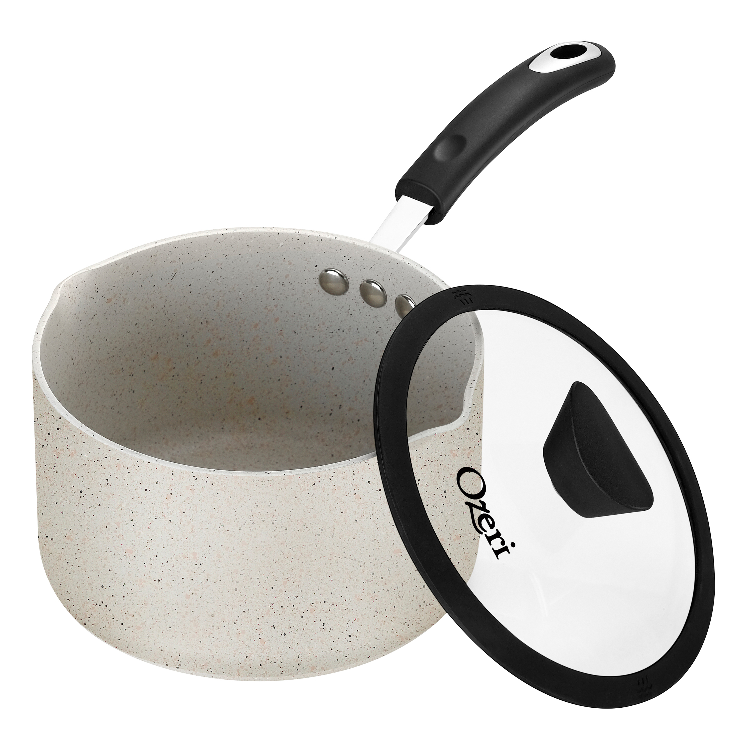 Ozeri Stone Non-Stick Sauce Pan with Lid