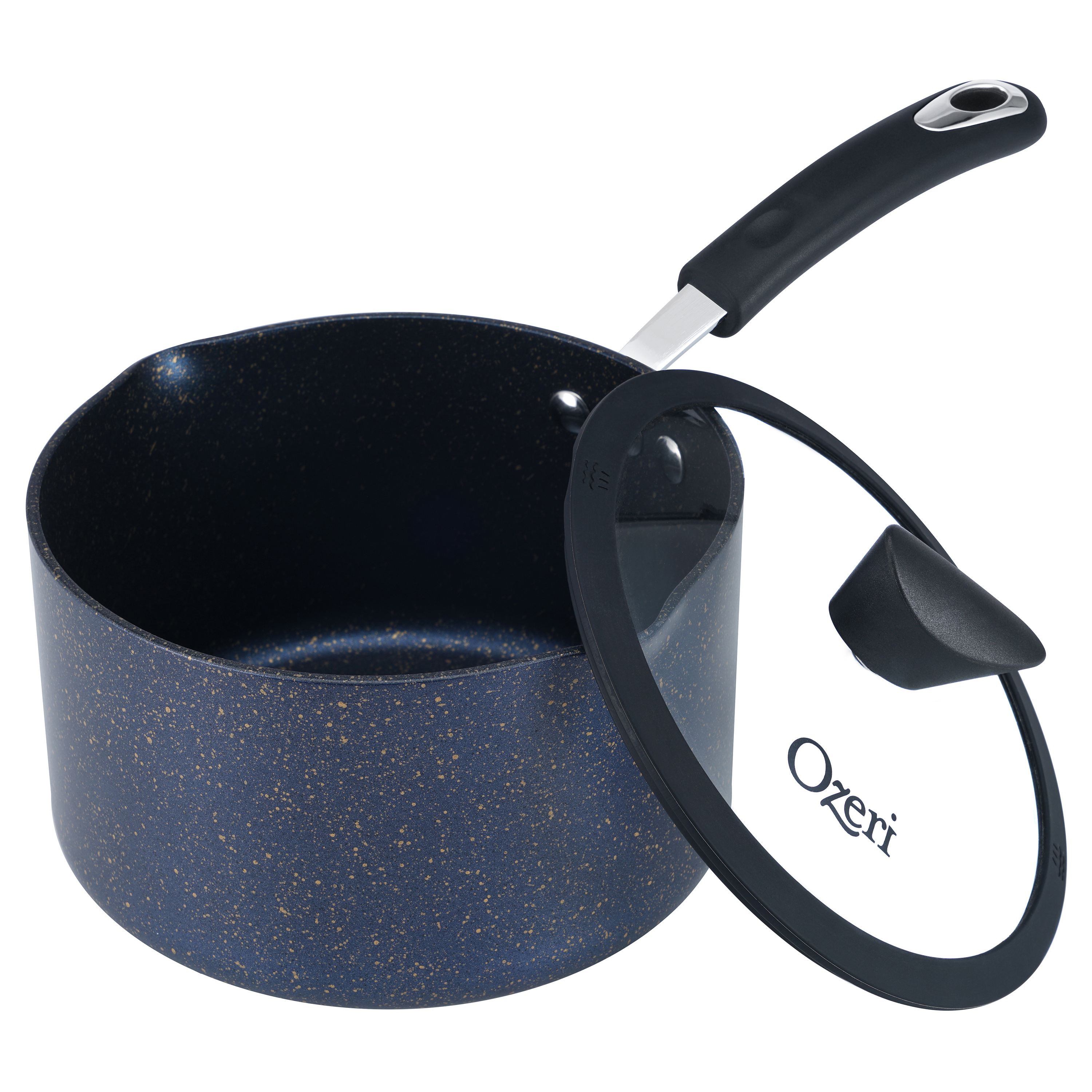 Ozeri Stone Non-Stick Sauce Pan with Lid