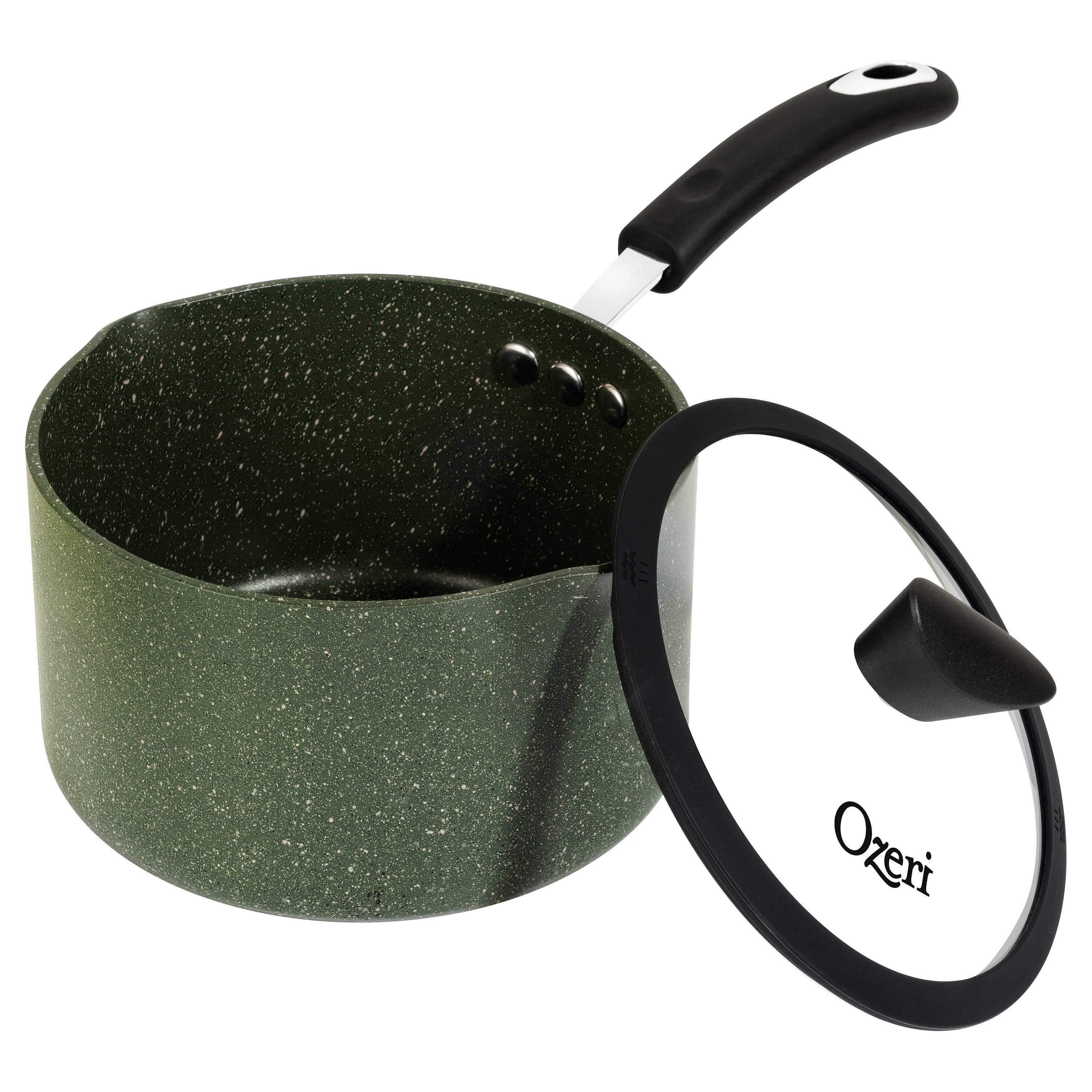 Ozeri Stone Non-Stick Sauce Pan with Lid