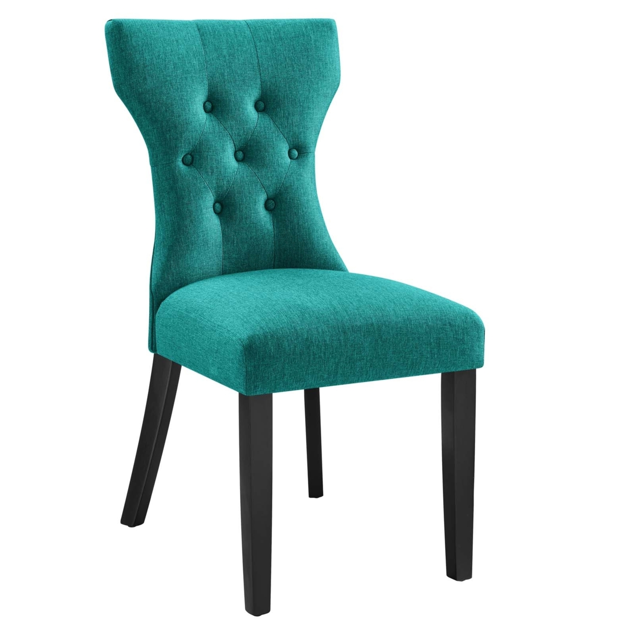 Silhouette Dining Side Chair, Teal