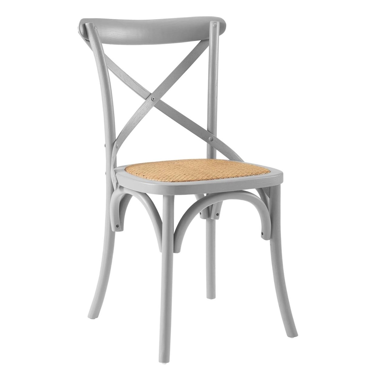 Gear Dining Side Chair, Light Gray