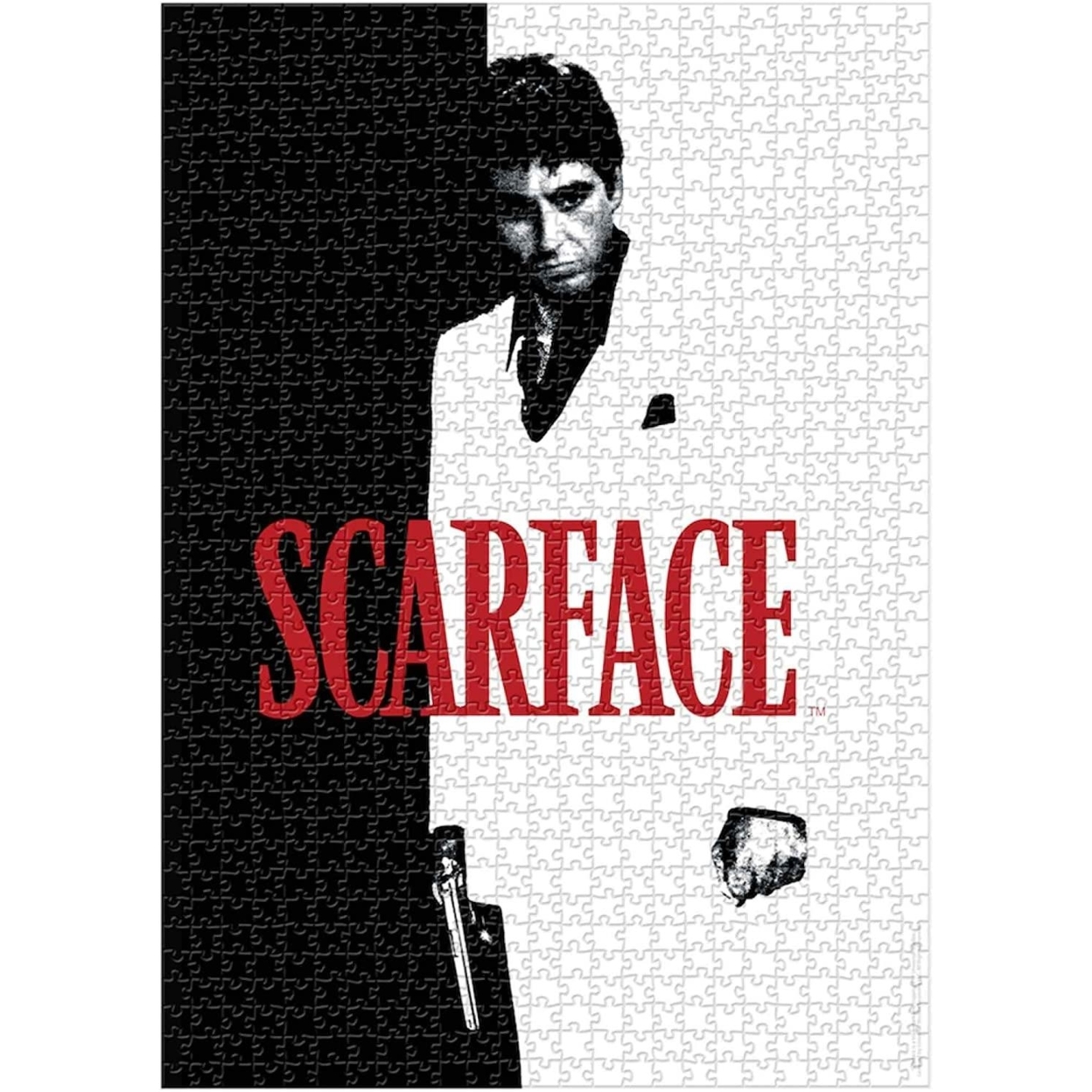 Scarface Jigsaw Puzzle Poster 1000 Pieces Tony Montana Al Pacino Black White SD Toys